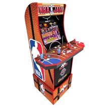 Arcade1Up NBA JAM Home Arcade Machine, 3 Games in 1, 4 Foot Cabinet with Riser - £534.20 GBP