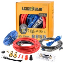 0 Gauge Amp Wiring Kit Complete 0 Awg Amplifier Installation Wiring Kit ... - $87.99