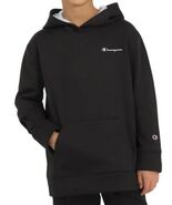 Champion Youth Hoodie, Black, Large (14/16) - $24.74