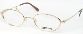 Topas Titanium By Koberg &amp; Tente Kt 116.936 Gold /SILVER Eyeglasses 50-20-130mm - $84.85