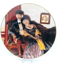 Golden Moments Series 1988 by Norman Rockwell End Of Day Collectors Plate - $9.99