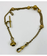 ANTIQUE GOLD FILLED POCKET WATCH CHAIN - $128.29 CAD