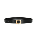 Black Women Genuine Leather Belt - $26.02 CAD