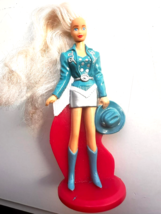 Vintage Original Mattel Inc 1990s McDonald&#39;s Happy Meal Cowgirl Barbie - $13.76