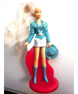 Vintage Original Mattel Inc 1990s McDonald&#39;s Happy Meal Cowgirl Barbie - $13.76