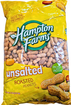 Hampton Farms Unsalted In-Shell Peanuts 5 Lbs EXP 10/2026 - $20.24