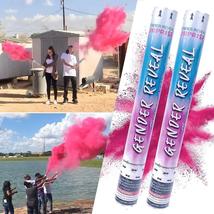 2pcs Powder Cannons 31cm Non Toxic Powder Poppers Gender Reveal Party Decor - $25.95+