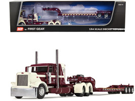 Peterbilt 389 with 36&quot; Flat Top Sleeper and Fontaine Magnitude Tri-Axle Lowboy T - £120.29 GBP