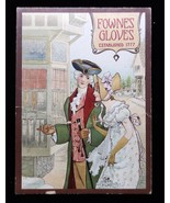 Antique Circa 1890&#39;s Victorian Trade Card Fownes Gloves Est 1777 Rare Ob... - $68.24 CAD