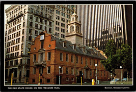 The Old State House on the Freedom Trail Boston Massachusetts Postcard (CC1) - £5.15 GBP
