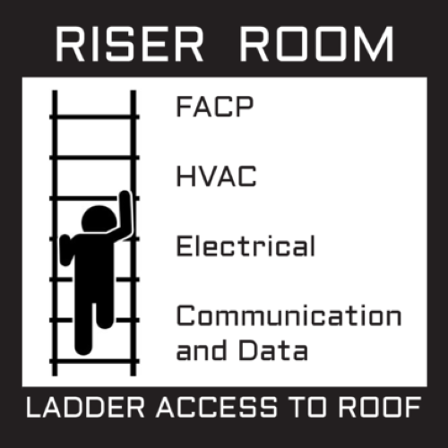 Riser Room Alert Stickers / 6 Pack + FREE Shipping - $5.85