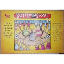 Vintage Battle of the Sexes Board Game  01420 University Games Complete 1997 - $11.60