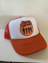 Vintage A Clockwork Orange Hat Movie Trucker Hat Adjustable snapback Cap Orange - £11.98 GBP