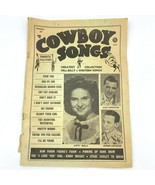Vintage 1954 Cowboy Songs Magazine #37 American Folk Publications Hillbi... - £8.59 GBP