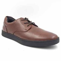 Alfani Men Plain Toe Casual Oxford Sneakers Elston Size US 9.5M Chocolate Brown - £37.94 GBP