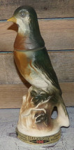 Jim Beam Genuine China Bourbon Bottle Vintage 1969 Handcrafted Bird Decanter - £31.97 GBP
