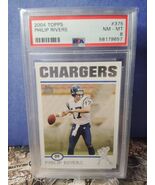 2004 Topps Collection Philip Rivers RC Rookie #375 Chargers PSA 8 - $79.20