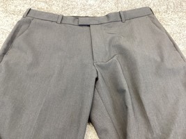 IZOD Pants Mens 36 x 30 Black Straight polyester Performance Business Ca... - £10.30 GBP