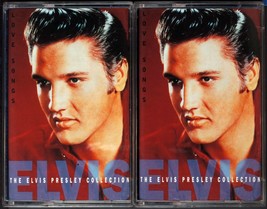 Elvis Presley Collection - Love Songs 1 &amp; 2 - 2xMC Cassette [MC-04] Made in USA - £14.58 GBP