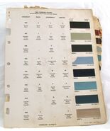 1964 GM Buick/Chevrolet/Olds/Pontiac/Cadillac Exterior/Interior Color Ch... - $14.24 CAD