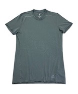 Adidas Mens Medium Shirt CHAOS Short Sleeve Climalite Run Reflective Tex... - £13.35 GBP