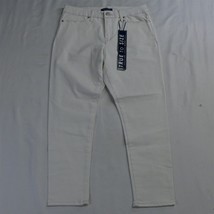NEW Bandolino 10 Smooth Operator Skinny White Stretch Denim Womens Jeans - £14.14 GBP