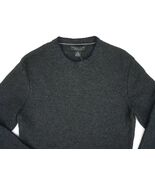 The Men&#39;s Store Designer Wool/Cashmere Tipped Crewneck Sweater Coal-Small - $543.95 MXN