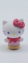 Hello Kitty Series 2 Pink Costume/Red Bow 1.5&quot; Mini Figure Sanrio Just Play - £9.14 GBP