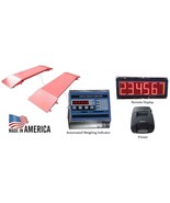 USA MADE - UNATTENDED AUTOMATIC AXLE WEIGHING SYSTEM -  TRUCK AXLE SCALE... - $11,000.00