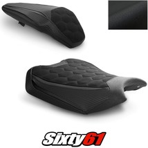 Kawasaki ZH2 Seat Cover 2020-2022 2023 Front Rear Black Luimoto Tec-Grip Suede - $361.22