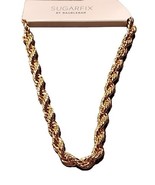 SUGARFIX by Baublebar ~ Goldtone ~ Collar ~ Twisted ~ Nickel Free ~18&quot;  ... - $35.06 CAD