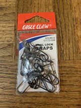 Eagle Claw Dual Lock Snaps Size 6 Black-SHIPS N 24 Hours - $11.76