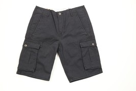 Deadstock Vintage Y2K Levis Mens Size 30 Outdoor Cargo Shorts Black Cotton - £46.67 GBP