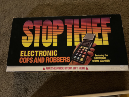 VTG  - STOP THIEF - 1979 Game Parker Bros Electronic Cops and Robbers RARE - £54.59 GBP