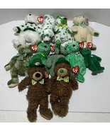 Ty Beanie Babies Lot 11 St. Patrics Rare Collection Dublin Woolins And More - £61.57 GBP