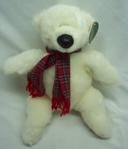 Wishpets 1997 Polla The Polar Bear W/ Scarf 10" Plush Stuffed Animal Toy New - $19.80
