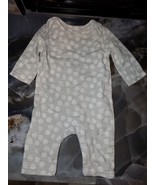 Aden + Anais Gray W/White Circles Romper Size 0/3 Months Infant&#39;s NWOT - €23,53 EUR