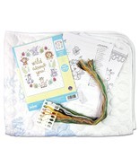 Design Works Stamped Quilt Cross Stitch Kit 34&quot;X43&quot; In the Jungle - £30.39 GBP