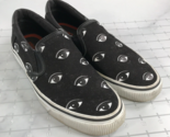 Kenzo Shoes Mens US 6.5 EUR 39 Black White Eyes All Over Logo Print K-Skate - $69.76
