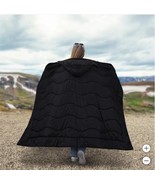 Below Zero Blanket Black Wearable Hood Water-Resistant Camping Sporting ... - $77.23 CAD