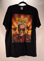 Comic Con Stan Lee T-Shirt Spiderman Style Palm Springs - £20.87 GBP