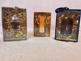 3x Paco Rabanne Homme - 1 Million + Invictus + XS Pure - Merry Christmas... - £101.47 GBP