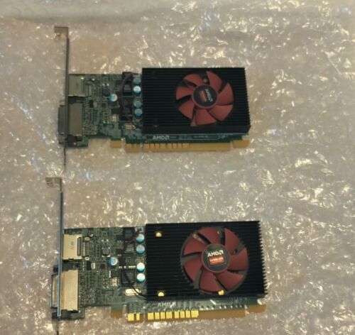 TWO AMD Radeon R5 430 2GB DDR3 DVI DisplayPort Graphics Card Dell P/N 1X3TV - $26.99
