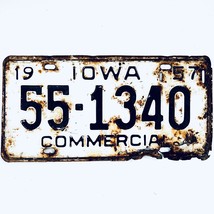 1957 United States Iowa Kossuth County Commercial Truck License Plate 55... - $15.83