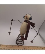 Skiing Snowman Spring Christmas Decoration - $12.26 CAD