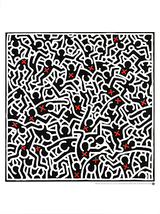 Keith Haring Untitled (April 1985), 1998 - £97.38 GBP
