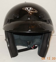Vega X-680 Motorcycle Helmet Black Sz XL Snell DOT Approved - £50.30 GBP