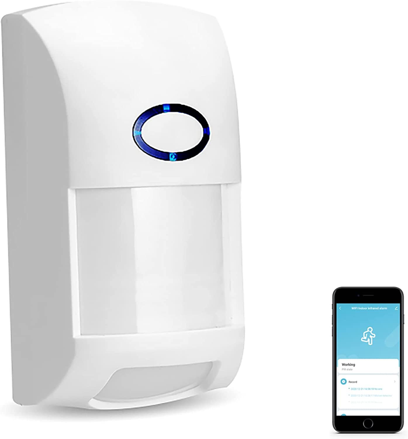 Wireless Smart Motion Sensor: PIR Motion Detector Alert, WiFi Infrared Home - $36.99