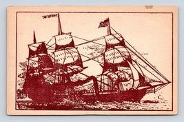 SS Savannah Ship UNP Maximart DB Postcard K14 - $4.90