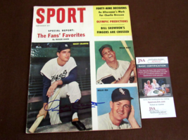 Rocky Colavito Tigers Indians Yankee Signed Auto Vintage 1960 Sport Magazine Jsa - £155.74 GBP